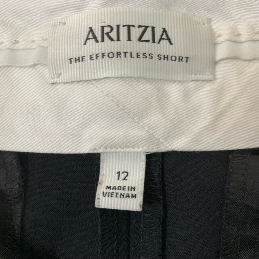 Aritzia The Effortless Short Mini Crepett Black 12 - Picture 5 of 7